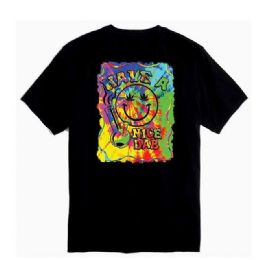 12 pieces Have A Nice Dab Black Color Tshirt Plus Size - Retro Tees