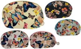 12 pieces Large Butterfly Coin Purses - Assorted - Leather Purses and Handbags