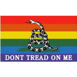 12 pieces Rainbow Gadsden Flags - 3' X 5' - Flag