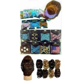 144 pieces Close Out Hair Combs Assorted Styles - Hair Scrunchies
