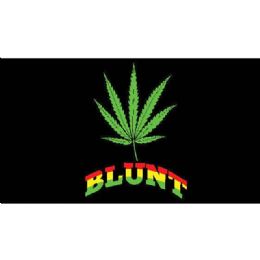 12 pieces "blunt" Marijuana Leaf Flag Flags -  3ft X 5 ft - Flag