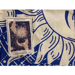 5 pieces Sun, Moon, & Clouds Tapestries - Wall Decor