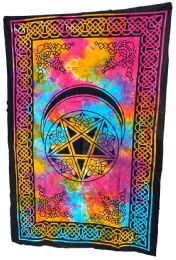 5 pieces Star/ Moon Tie Dye Tapestries - Wall Decor