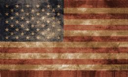 12 pieces Vintage Distressed Usa Flags - 3' X 5' - Flag