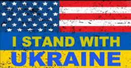 12 Wholesale I Stand With Ukraine Usa Car Bumper Refrigerator Reusable Magnet