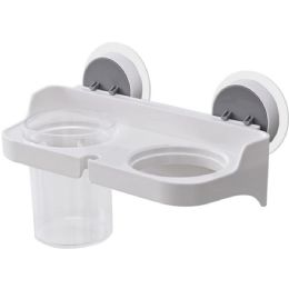 50 Pieces White Traceless Hair Dryer Rack - Bathroom Accessories