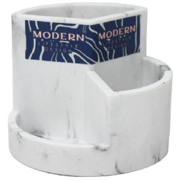 6 Pieces 3-Section Organizer - Marble Finish - Organizer