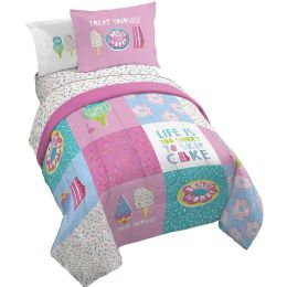 4 Sets 7-Piece "be Sweet" Full Bedding And Sheet Set (noN-Licensed) - Bed Sheet Sets