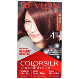 12 Pieces Revlon Colorsilk Hair Color #31 Dark Auburn - Assorted Cosmetics