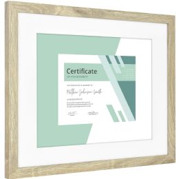 6pk 11X14-inch Natural MATTED WOODGRAIN FRAME - Picture Frames