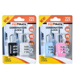 36 Packs 2 Pc Combination Lock - Padlocks and Combination Locks