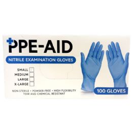 10 of PpE-Aid Small Nitrile Examination Gloves