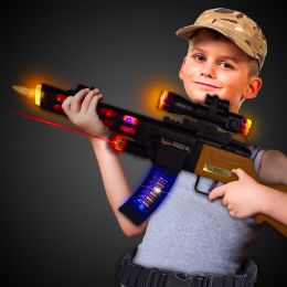 36 pieces Led 16-inch Sniper Rifle - LED party favors