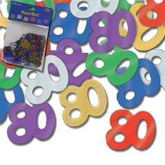 36 pieces 80 Confetti - Streamers & Confetti
