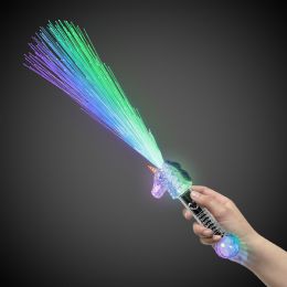 36 pieces Led Unicorn Fiber Optic Wand - LED party favors