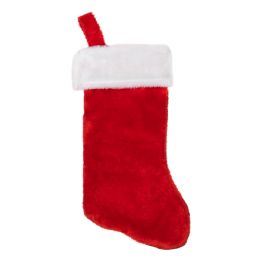 36 pieces Plush 14" Christmas Stocking - Christmas Stocking