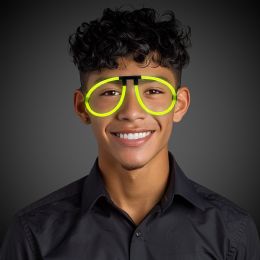 36 pieces Yellow Glow Eyeglasses - Novelty & Party Sunglasses