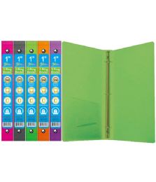 48 Pieces 1-inch Poly Binder W/pocket - Clipboards and Binders