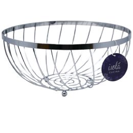 24 of Horizontal Lines Pattern Fruit Bowl