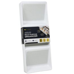 12 Pieces 3-Tiered Gray Plastic NoN-Slip Organizer - Organizer