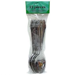 20 pieces 12 Count Stainless Steel Dinner Spoon Set - Stainless Steel Cookware