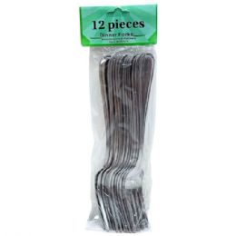 20 pieces 12 Piece Stainless Steel Dinner Fork Set - Stainless Steel Cookware