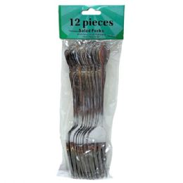 20 pieces 12-pc Stainless Steel Salad Fork Set - Stainless Steel Cookware