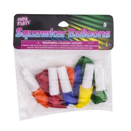 670 Pieces Squawker Balloons (5-Count) - Party Novelties