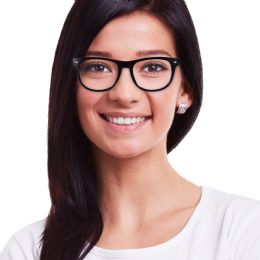 96 of Black Frame 50's Eyeglasses (buddy Style, Dozen)