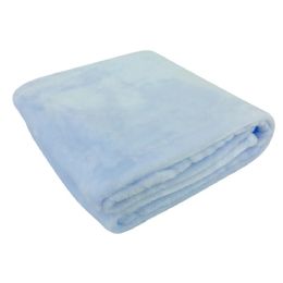 40 of Baby Blue Mink Touch Luxury Baby Blanket 30 X 40 in