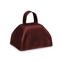 48 Pieces Maroon Metal Cowbells 12's - Musical Toys