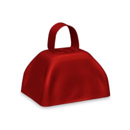 48 Pieces Red Metal Cowbells 12's - Musical Toys
