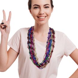 312 Pieces Peace Sign Bead Necklaces - Necklace