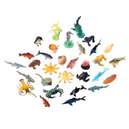 360 Pieces Ocean Animals Toy Figures (90-Piece) - Animal & Reptiles