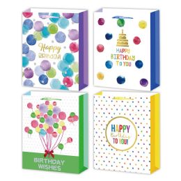 72 pieces B'day Bag Hs 10.5x13x5.5"/l 72 - Gift Bags Everyday