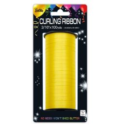 12 pieces 100yd Ribbon Yellow - Bows & Ribbons