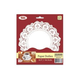 240 Pieces 24-Piece Paper Doilies 6.5 Inches - Baking Supplies