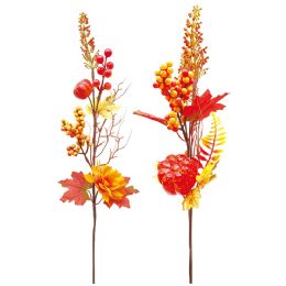 48 pieces 24" Harvest Pick - Artificial Flowers