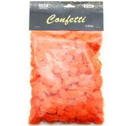 12 pieces 15g Rd Confetti Orange - Streamers & Confetti