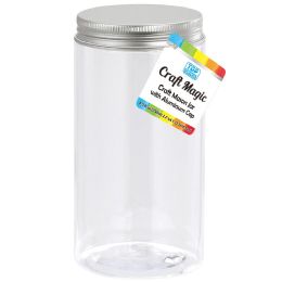 24 pieces Diy Wide Mouth Jar Aluminum 5.5*10.5cm/250ml - Craft Container and Storage