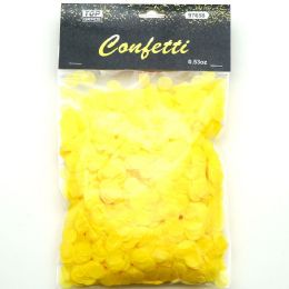 12 pieces 15g Rd Confetti Yellow - Streamers & Confetti