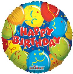 25 pieces 2-Side Hb With Confetti 25's - Streamers & Confetti