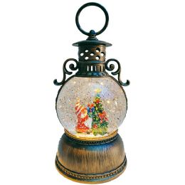 4 pieces X'mas Led Oil Lamp W/music 10.5x10.5x20cm Usb Mode - Chargers & Adapters