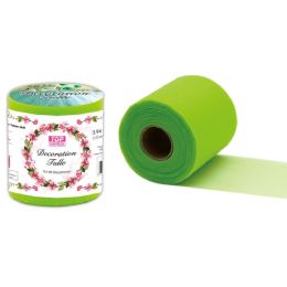 12 pieces Decoration Tulle Green 6"x25yd - Craft Tools