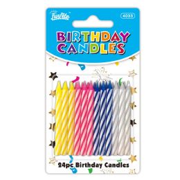 48 pieces 24ct Birthday Candle - Birthday Candles