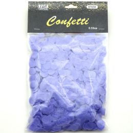 12 pieces 15g Rd Confetti Purple - Streamers & Confetti