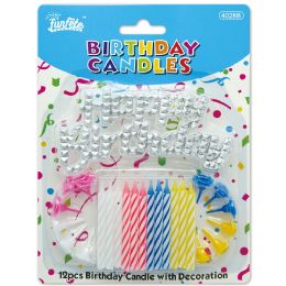 24 pieces B'day Candle Set - Birthday Candles