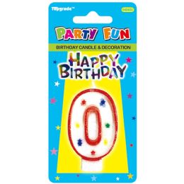 24 pieces B'day Candle #0 - Birthday Candles