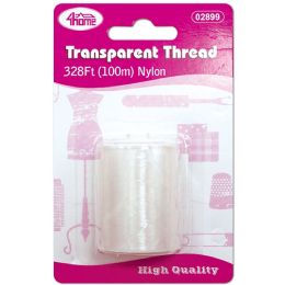 24 pieces Transparent Thread 328f - Sewing Supplies