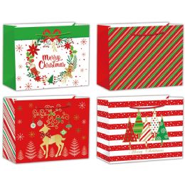 96 pieces 9Xmas Bag 13x10.5x5.6-inch/hl 96s - Gift Bags Christmas